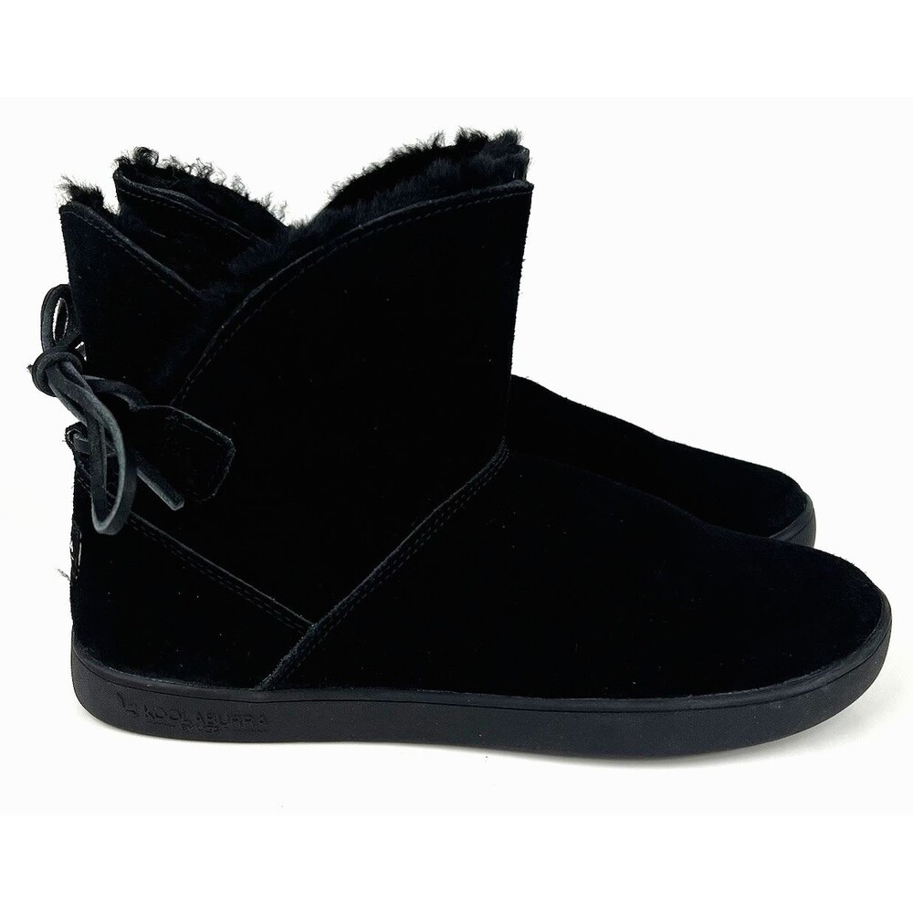 Koolaburra By UGG Boots Womens Size 7 Shazi Mini Ankle Zip Booties 1019362 Suede